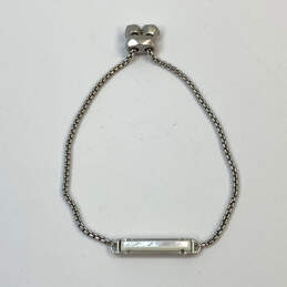 Designer Kendra Scott Silver-Tone Adjustable Robe Chain Bracelet alternative image