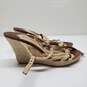 Michael Kors Wedge Lace Up Sandals Women's Size 8 1/2, Used image number 2