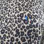 Oscar De LA Renta Women's Leopard Print Merino Wool Long Sleeve Top Size S image number 5