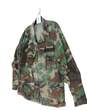 Mens Multicolor Camouflage Long Sleeve Pockets Jacket Size Large image number 2