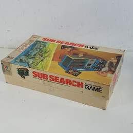 Vintage Board Game Sub Search by Milton Bradley