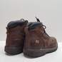 Timber;land 3034 Pro Pit 6 inch Brown Leather Steel Toe Work Boots Men's Size 10 W image number 4