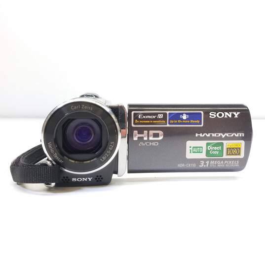 Sony Handycam HDR-CX110 HD Camcorder image number 2