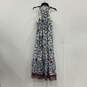 NWT Womens Multicolor Floral Keyhole Neck Pullover Fit & Flare Dress Size 2 image number 2
