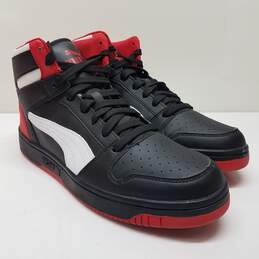 Puma Rebound LayUp SL Men's Sneakers Red/Black Size 11
