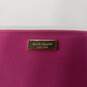 Kate Spade Pink Saffiano Leather Zip Around Wallet Clutch image number 2