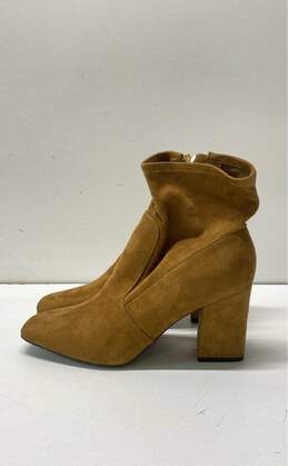 Liz Claiborne Karder Brown Ankle Zip Heel Boots Shoes Size 11 M