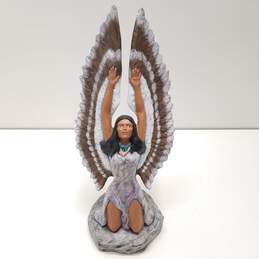 Native American Girl with Wings Figurine
