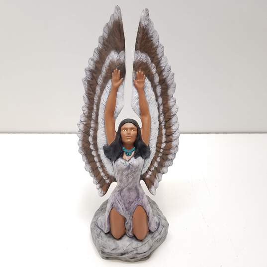 Native American Girl with Wings Figurine image number 1