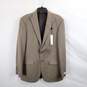 Kenneth Cole Men Brown Suit Set Sz 32W 38R image number 2