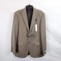 Kenneth Cole Men Brown Suit Set Sz 32W 38R alternative image
