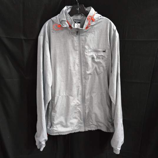Nike Fate Love Fearless Men's Gray Jacket XL #6 Lebron James image number 1