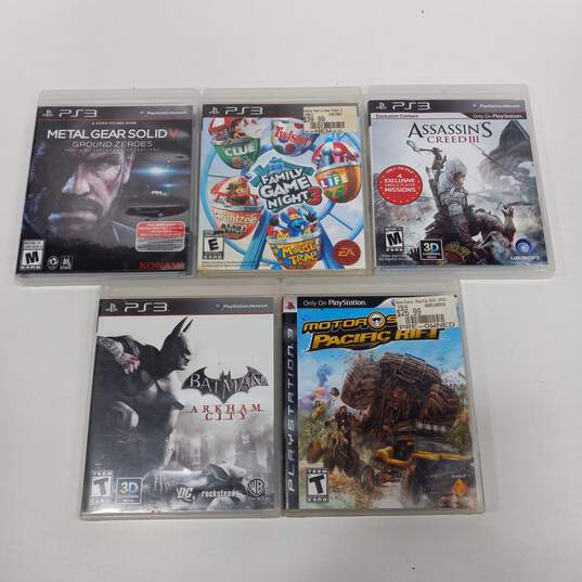 Bundle of 5 Assorted PlayStation 3 Video Games image number 2
