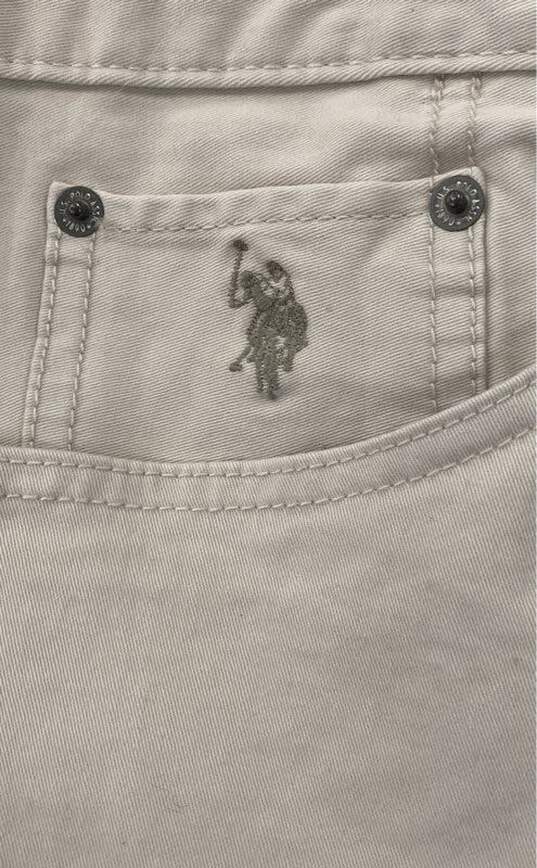 U.S. Polo ASSN. Men's Tan Pants - Size X Large image number 8