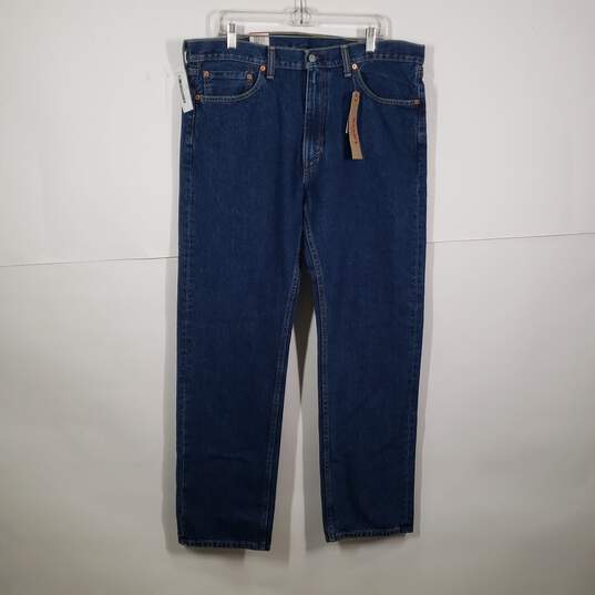 NWT Mens 505 Regular Fit Denim 5 Pocket Design Straight Leg Jeans Size 38X34 image number 1