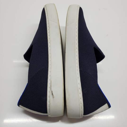 WOMEN'S ROTHY'S THE ORIGINAL SLIP ON NAVY/WHITE SIZE 7.5 image number 2