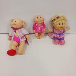 Vintage Trio of Cabbage Patch Doll Lot