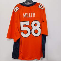 Men’s NFL On Field Denver Broncos #58 Miller Jersey Sz 3XL alternative image