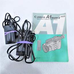Canon A1 8mm Hi-8 MARK II Canovision 8 Video Camera And Recorder w/ Accessories alternative image