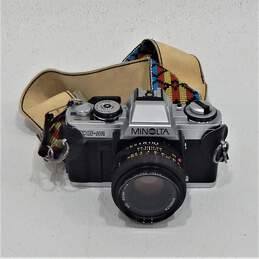 Minolta XG-M SLR 35mm Film Camera w/ 2 Lens, 2 Flash, Manuals & Bag alternative image