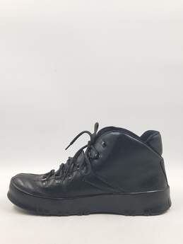 Authentic Prada Black Work Boots M 7.5 alternative image