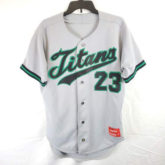 Rawlings Men Gray Tennessee Titans #23 Jersey Sz 42 image number 1