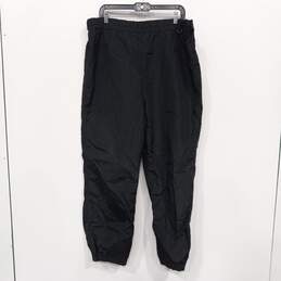 Columbia Black Nylon Jogger Pants Men's Size XL