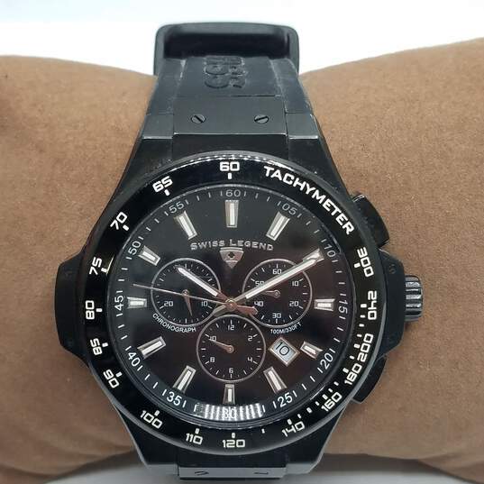 Men's Swiss Legend Maverick Stainless Steel Watch image number 2