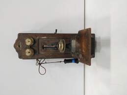 Antique Crank Phone - Burlington Telephones Modern Electric Company Mfrs
