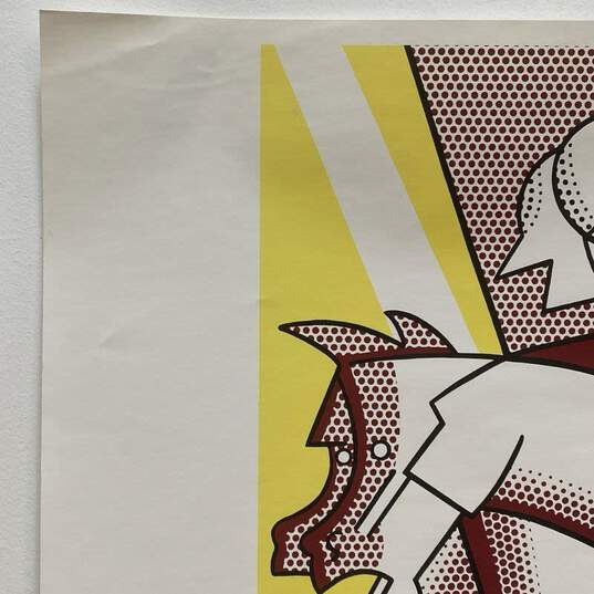 The Red Horsman Los Angeles 1984 Olympic Games Poster by Roy Lichtenstein 1984 image number 2