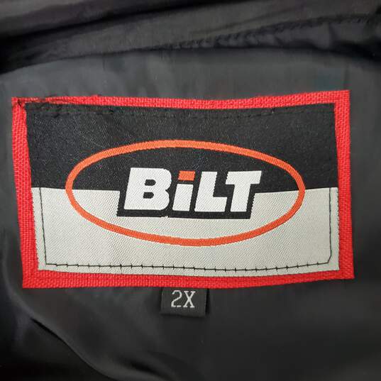 BILT WM's Gray Padded Motorcycle Jacket Size 2X image number 3