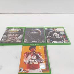 Lot of Assorted Microsoft Xbox One Video Games Set of 4