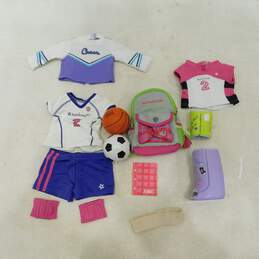 American Girl Accessories Get Well Casts Backpack Sports Balls Soccer Basketball