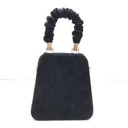 Zara Chain Strap Top Handle Satchel Black alternative image