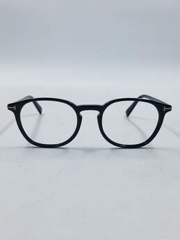 Tom Ford Round Black Eyeglasses alternative image