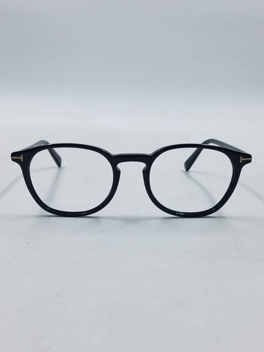 Tom Ford Round Black Eyeglasses image number 2