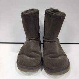 Ugg Women's Classic Short #5825 Brown Suede Boots Size 6