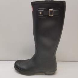 Hunter Women's Tall Black Rain Boots Size. 7 alternative image