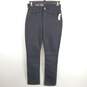 Gap Women Black Mid Rise Straight Jeans Sz 25 NWT image number 1