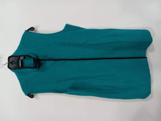 Chico's Women's Turquoise Vest Size 2 image number 1