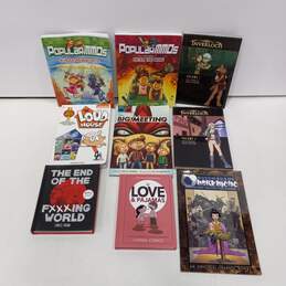 9PC Bundle of Assorted Graphic Novels