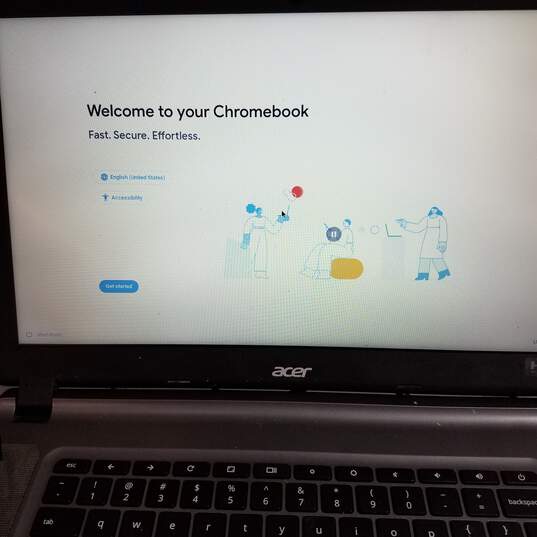 ACER Chromebook 15in Laptop Intel Celeron N3060 CPU 4G RAM B32GB SSD #1 image number 8