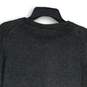 NWT Womens Black Long Sleeve Ribbed Hem Button Front Cardigan Sweater Size Large image number 4
