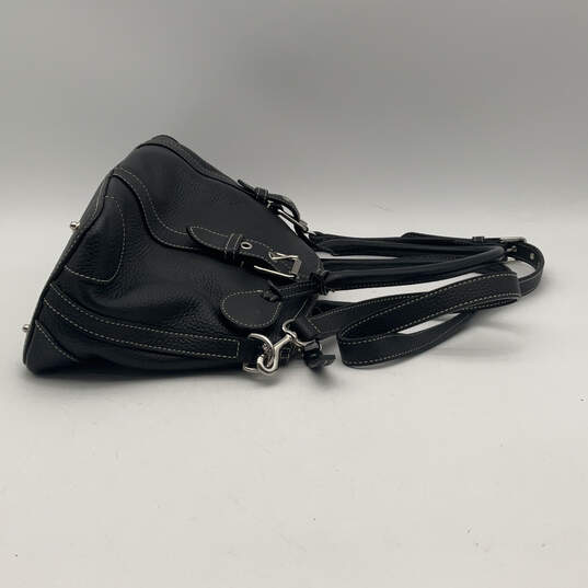 Leather Twin Handle Shoulder Bag