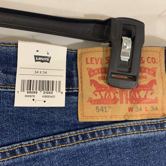 Men's Medium Levi's 541 Athletic Taper Jeans, Sz. 34x34 image number 3