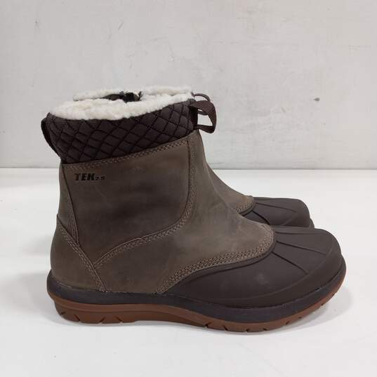 LL Bean Brown Boots Tek 2.5 Womens Size 8 image number 1
