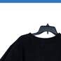 Calvin Klein Jeans Womens Black Long Sleeve Crew Neck Pullover Sweatshirt Sz XS image number 4