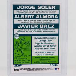 2013 Soler/Almora/Baez Topps Archives Rookie Stadium Giveaway Chicago Cubs alternative image