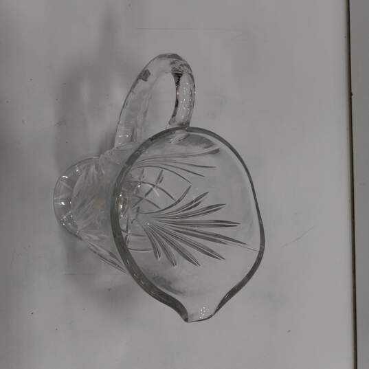 Crystal Cut Glass Pitcher image number 4