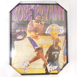 VTG 1998 Kobe Bryant Mouth Open LA Lakers NBA Starline Poster 16x20